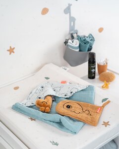 Done by Deer changing pad 50x65cm, Sea friends - Nordbaby