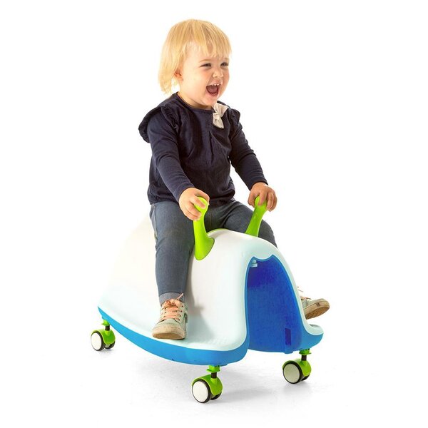 Chillafish Trackie 4-in-1 rocker and riding toy Lime - Chillafish