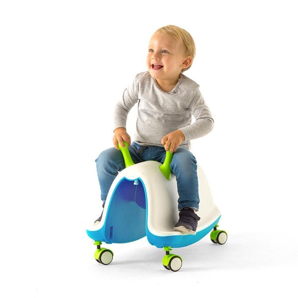 Chillafish Trackie 4-in-1 rocker and riding toy Lime - Chillafish