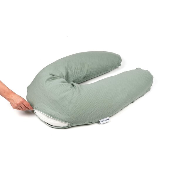 Doomoo Comfy Big nursing pillow, Tetra Green - Doomoo
