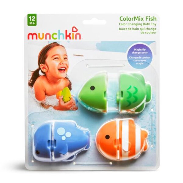 Munchkin color changing bath toy Fish - Munchkin