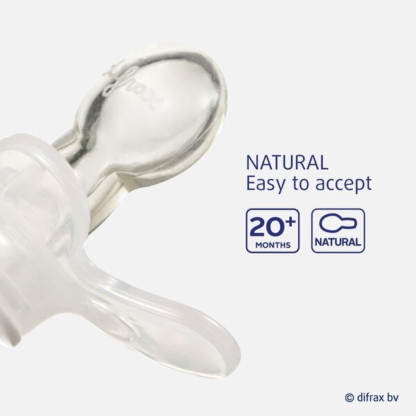 Difrax soother Natural 20+ Assorti - Difrax