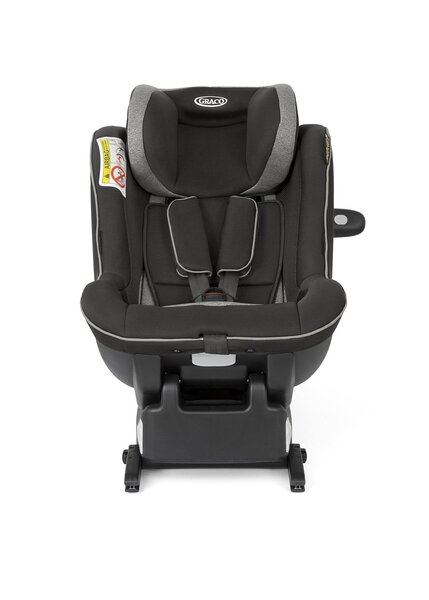 Graco Ascent carseat (40-105cm) Black with isofix - Graco