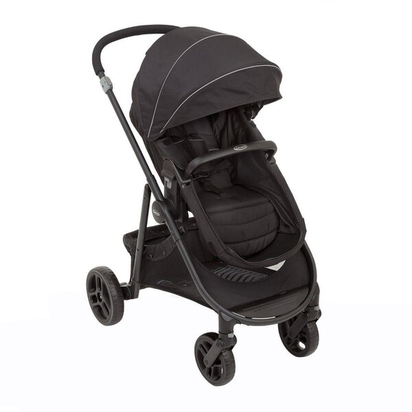 Graco pastaigu rati 2in1 Black - Graco