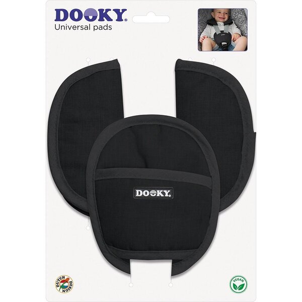 Dooky universālie drošības jostu polsteri Black - Dooky