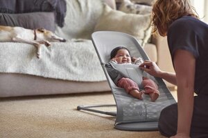 BabyBjörn BB Bouncer Bliss, Grey, Mesh - BabyBjörn