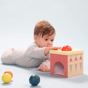 Taf Toys attīstošā rotaļlieta North Pole Ball Drop Stacker - Taf Toys