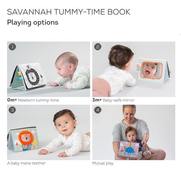Taf Toys kūdikio knygelė Savannah - Taf Toys