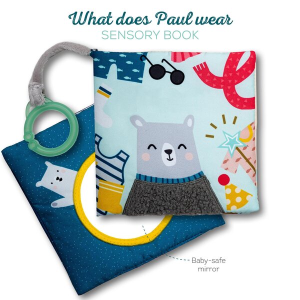 Taf Toys What does Paul wear book - Taf Toys