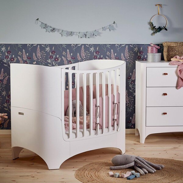 Leander bumper for Classic baby cot, Dusty Rose - Leander