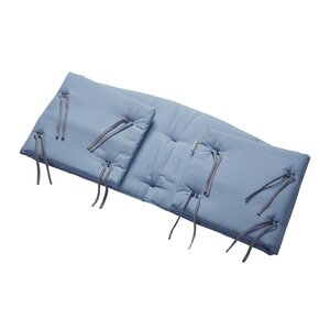 Leander bumper for Classic baby cot, Dusty Blue - Leander