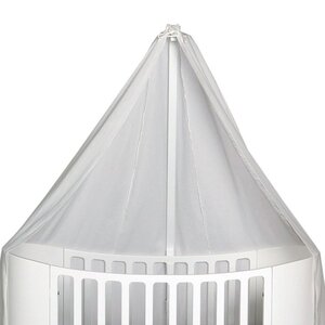 Leander canopy for Classic baby cot, White - Leander