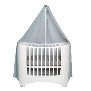 Leander canopy for Classic baby cot, Dusty Blue - Leander