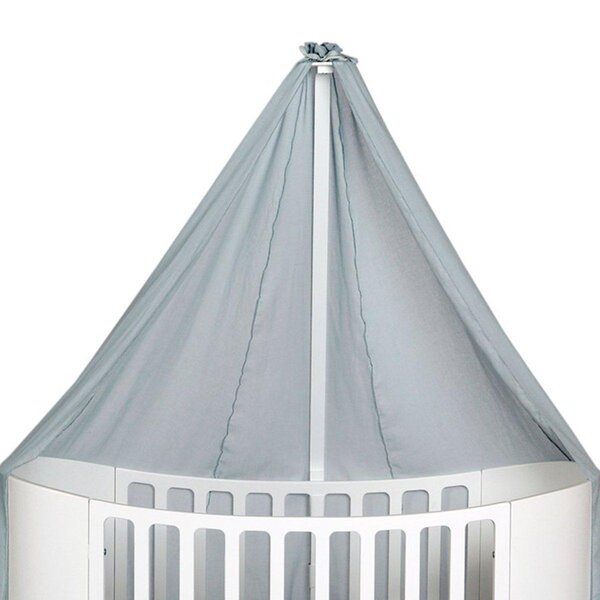 Leander canopy for Classic baby cot, Dusty Blue - Leander