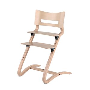 Leander barošanas krēsls bez drošības barjeras, Classic Whitewash - Leander