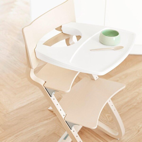 Leander tray for Classic high chair, White - Leander