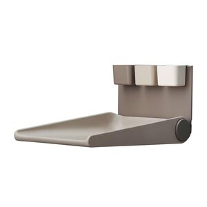 Leander Wally wallmounted changing table, Cappuchino - Childhome