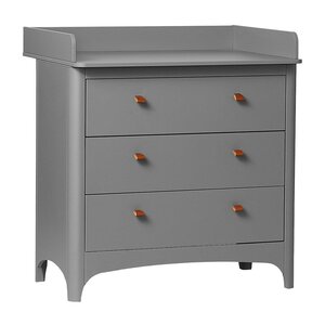 Leander changing unit for Classic dresser, Grey - Leander
