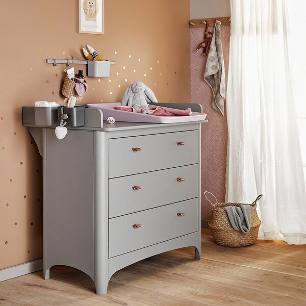 Leander changing unit for Classic dresser, Grey - Leander