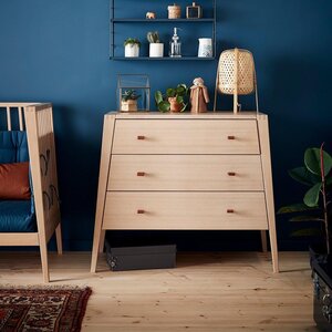 Leander Linea dresser, Oak - Leander