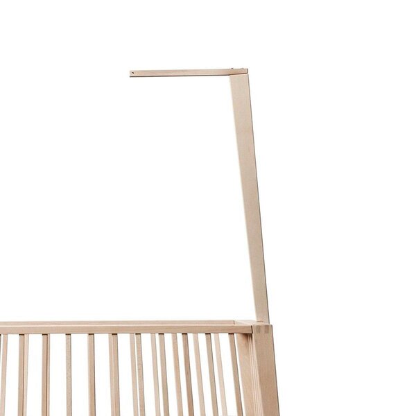 Leander canopystick for Linea and Luna baby cot, Beech - Leander