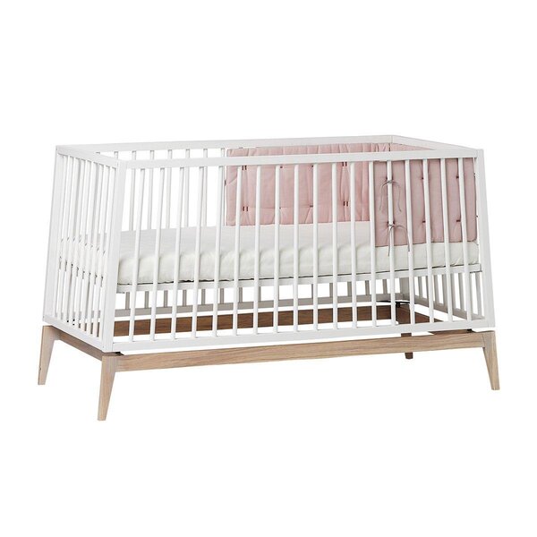 Leander Bumper for Linea and Luna Baby cot, Dusty Rose - Leander