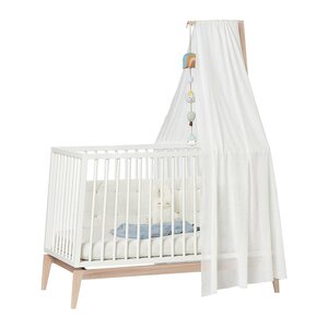 Leander Canopy for Linea and Luna baby cot, White  - Leander