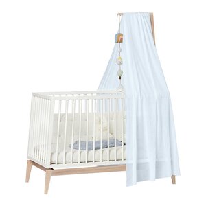 Leander Canopy for Linea and Luna baby cot, Dusty blue - Leander