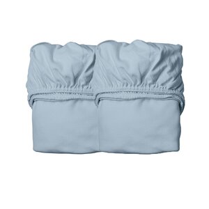 Leander palags priekš bērnu gultas 60x120cm, Dusty Blue, 2 gb. - Leander