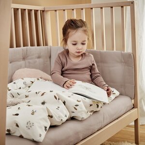 Leander palags priekš bērnu gultas 60x120 cm, Cappuccino, 2 gb. - Leander