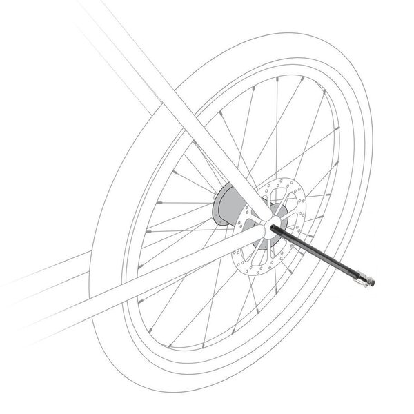 Cybex telg 154-172mm (M12x1.0) - Cybex