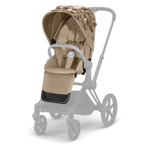 Cybex Priam/e-Priam 3 pastaigu daļas auduma pārvalks Simply Flowers Beige - Cybex