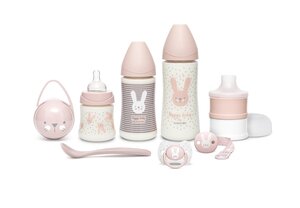 Suavinex beebitarvikute kinkekomplekt Hygge Pink - Suavinex