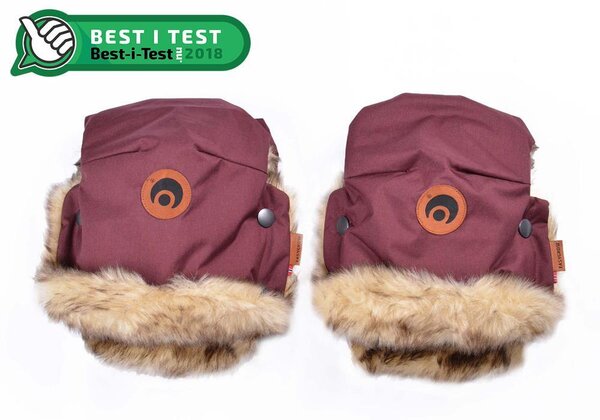 Easygrow Hand muffs BASIC Wine Red  - Easygrow