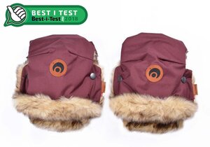 Easygrow Hand muffs BASIC Wine Red - Nordbaby