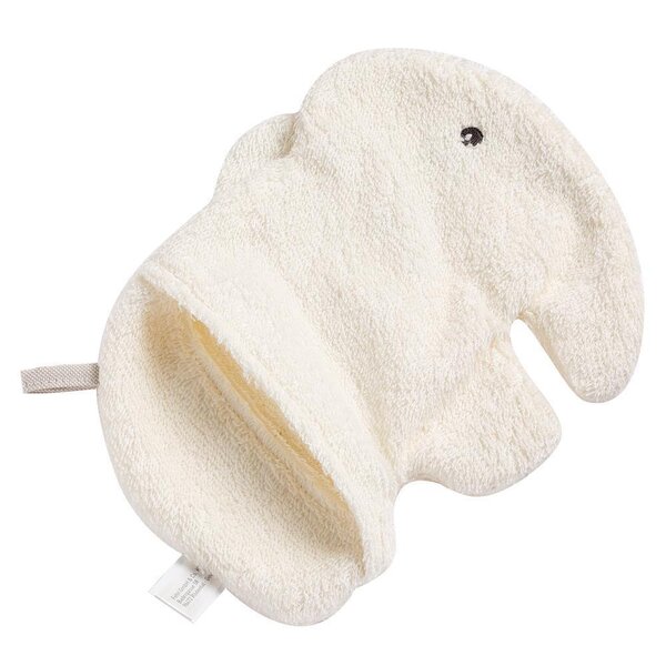 Fehn hooded towel 70x70cm, Elephant  - Fehn
