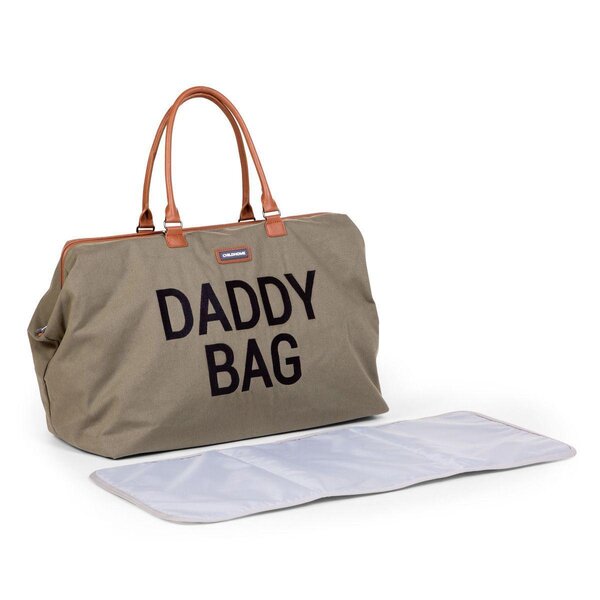 Childhome tervikute kott Daddy bag canvas Khaki - Childhome