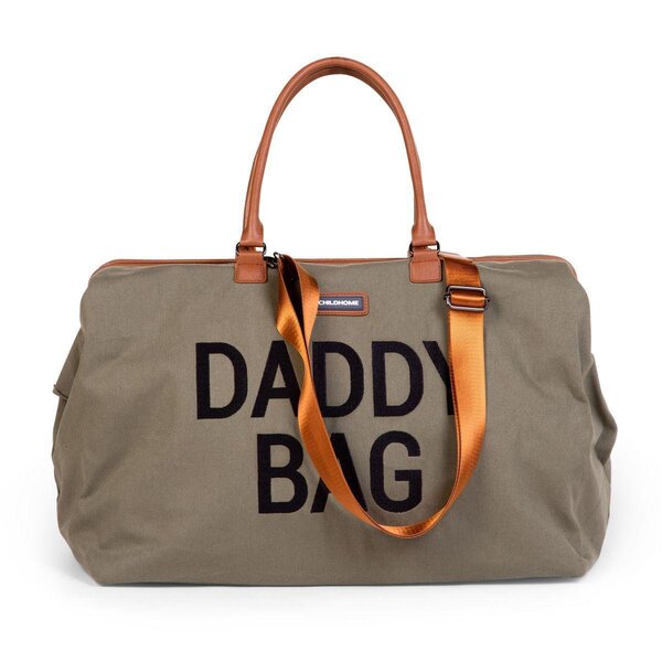 Childhome tervikute kott Daddy bag canvas Khaki - Childhome