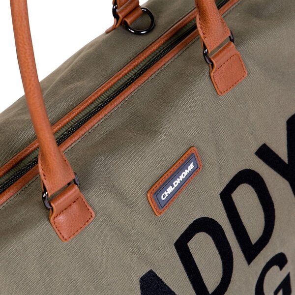 Childhome tervikute kott Daddy bag canvas Khaki - Childhome