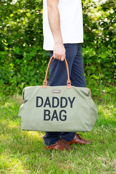Childhome tervikute kott Daddy bag canvas Khaki - Childhome