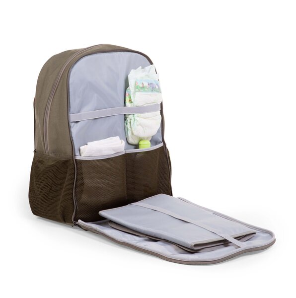 Childhome Daddy bag care backpack - canvas Khaki - Childhome