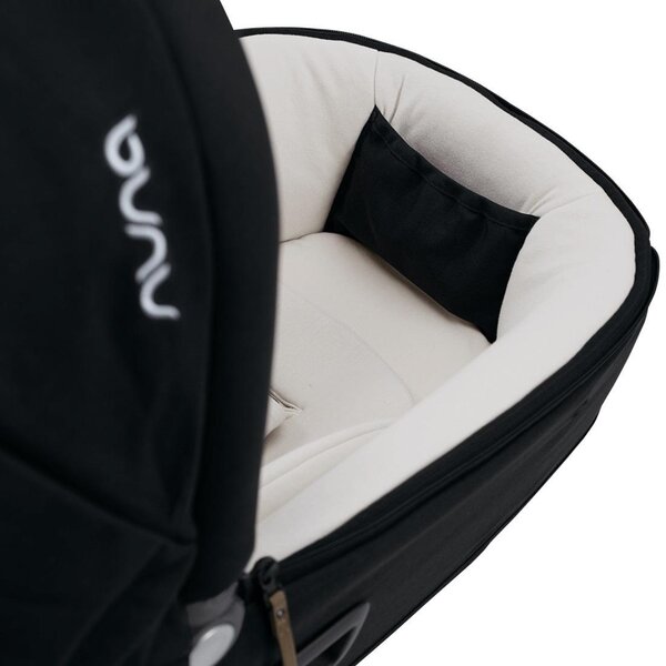 Nuna Cari Next carrycot- car seat 40-70cm, Caviar - Nuna