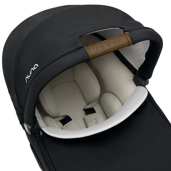 Nuna Cari Next carrycot- car seat 40-70cm, Caviar - Nuna