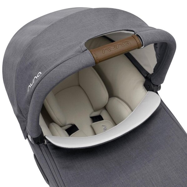 Nuna Cari Next carrycot- car seat 40-70cm, Granite - Nuna