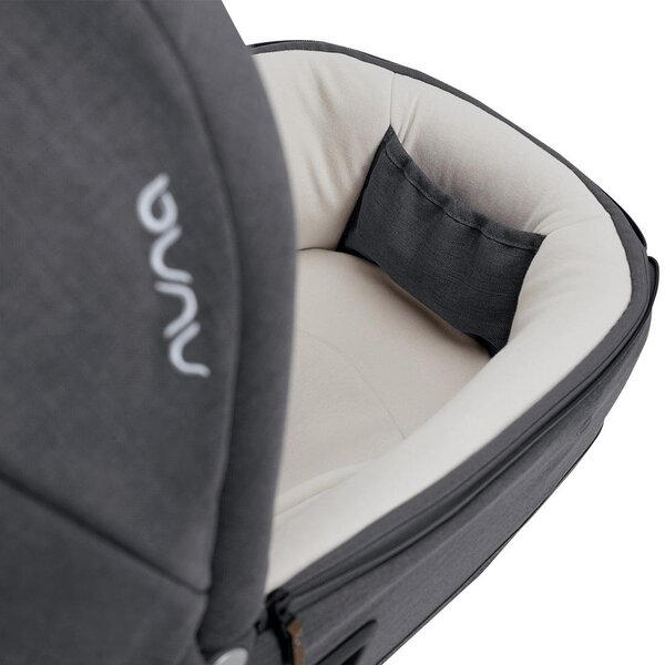 Nuna Cari Next carrycot- car seat 40-70cm, Granite - Nuna