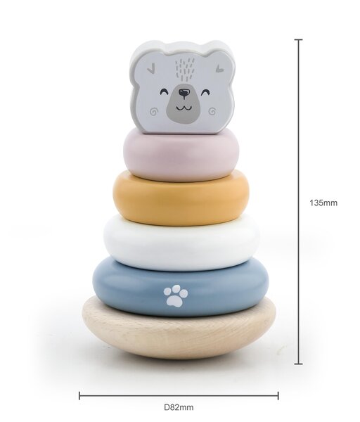 Polar Bear Stacker Multicolor - PolarB