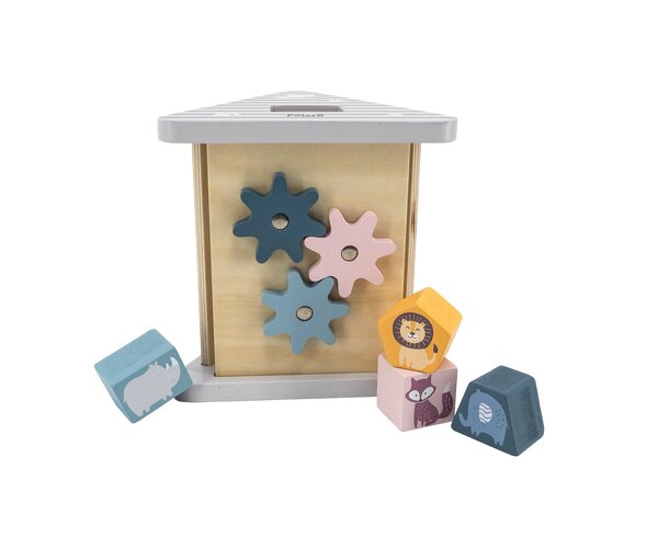 PolarB Shape Sorter & Gear Play - PolarB