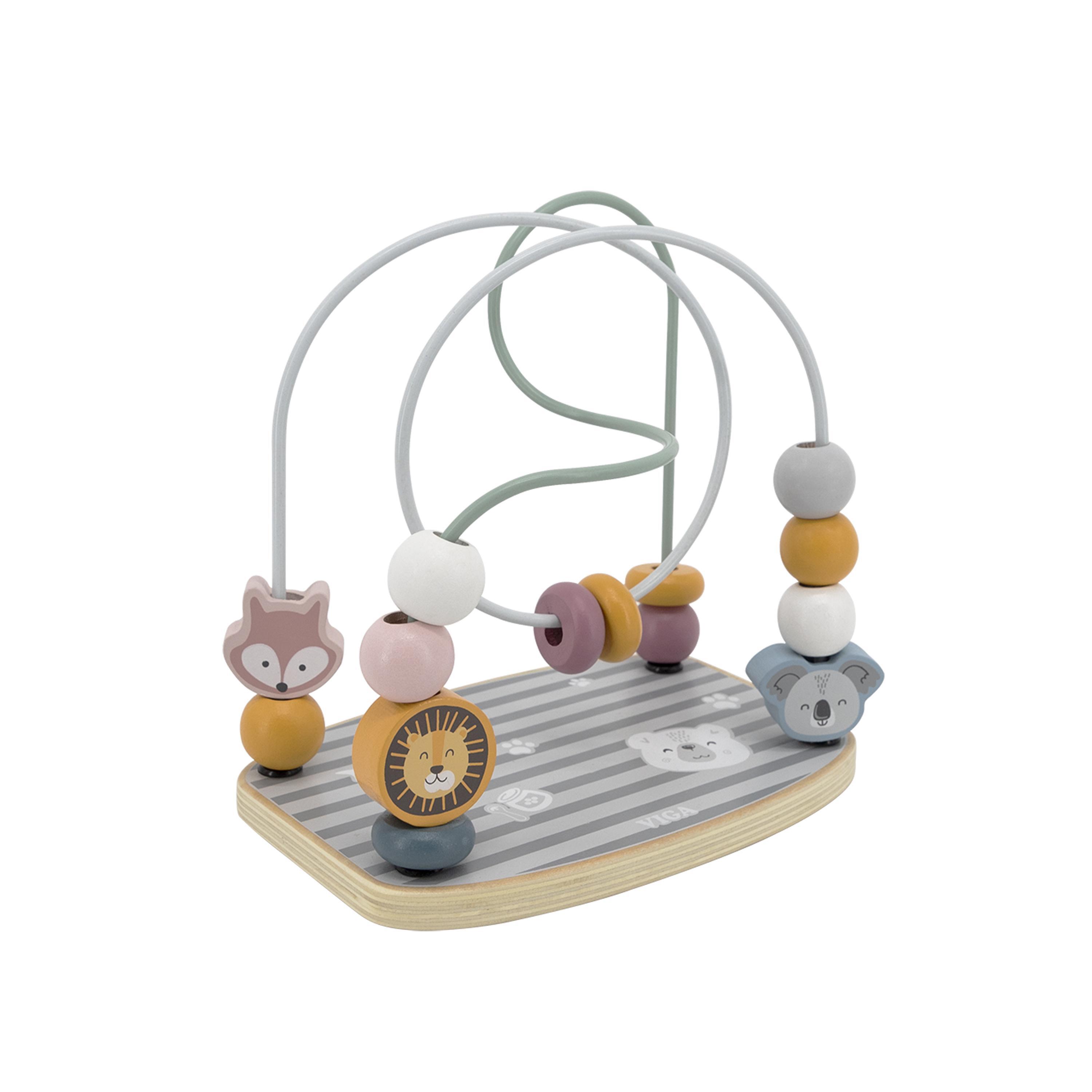 Baby toy beads on wire on sale