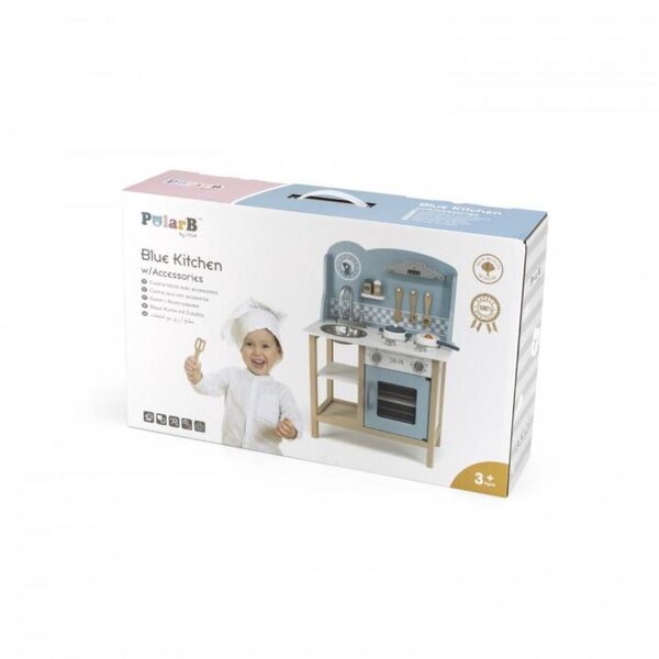 PolarB Kitchen w/Accessories Blue - PolarB