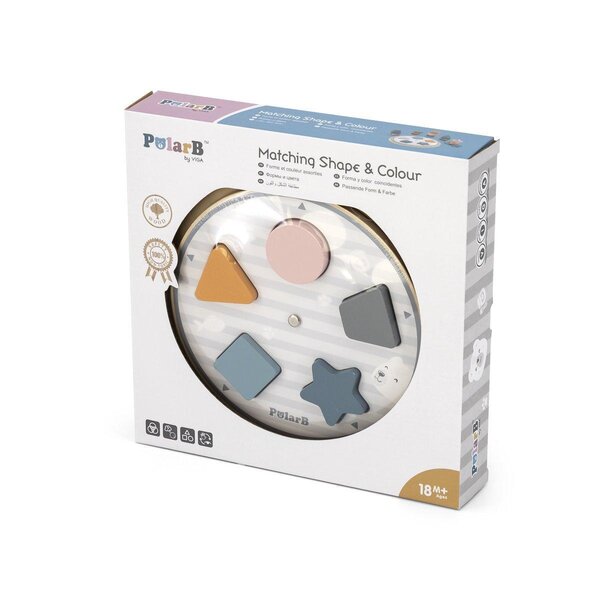 PolarB Matching Shape & Colour Multicolor - PolarB